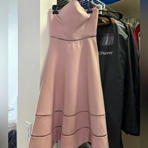 Strapless Blush Pink Dress